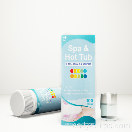 Kit de prueba de piscina de agua de estanque de spa de agua LYZ